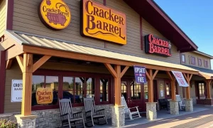 Cracker Barrel controversy surrounding logo changes and corporate branding response