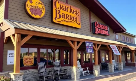 Cracker Barrel controversy surrounding logo changes and corporate branding response