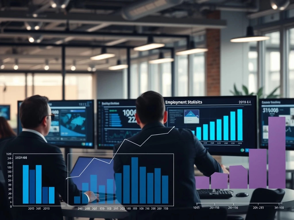 Critical jobs report data analysis showing employment trends and market impact