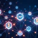 Cross-chain DeFi ecosystems connecting multiple blockchain networks for seamless financial interoperability
