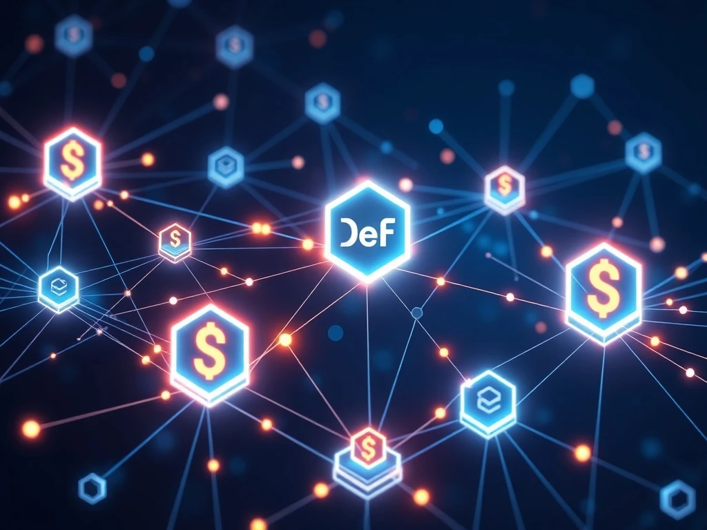 Cross-chain DeFi ecosystems connecting multiple blockchain networks for seamless financial interoperability