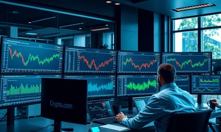 Crypto.com OTC trading platform interface showing real-time cryptocurrency market data and execution tools