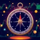 Crypto Fear & Greed Index compass guiding investors through market sentiment extremes