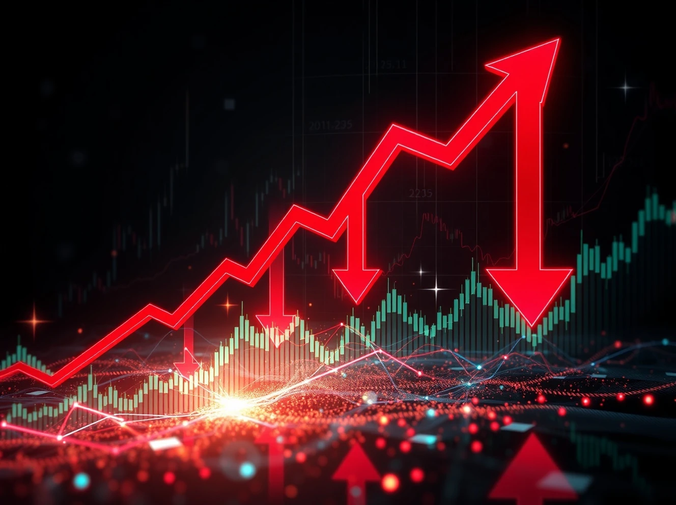 Crypto futures liquidation event showing market crash analysis and risk management strategies