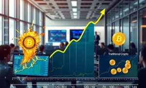 Crypto investment analysis showing three different cryptocurrency risk profiles and potential returns for 2025 investors
