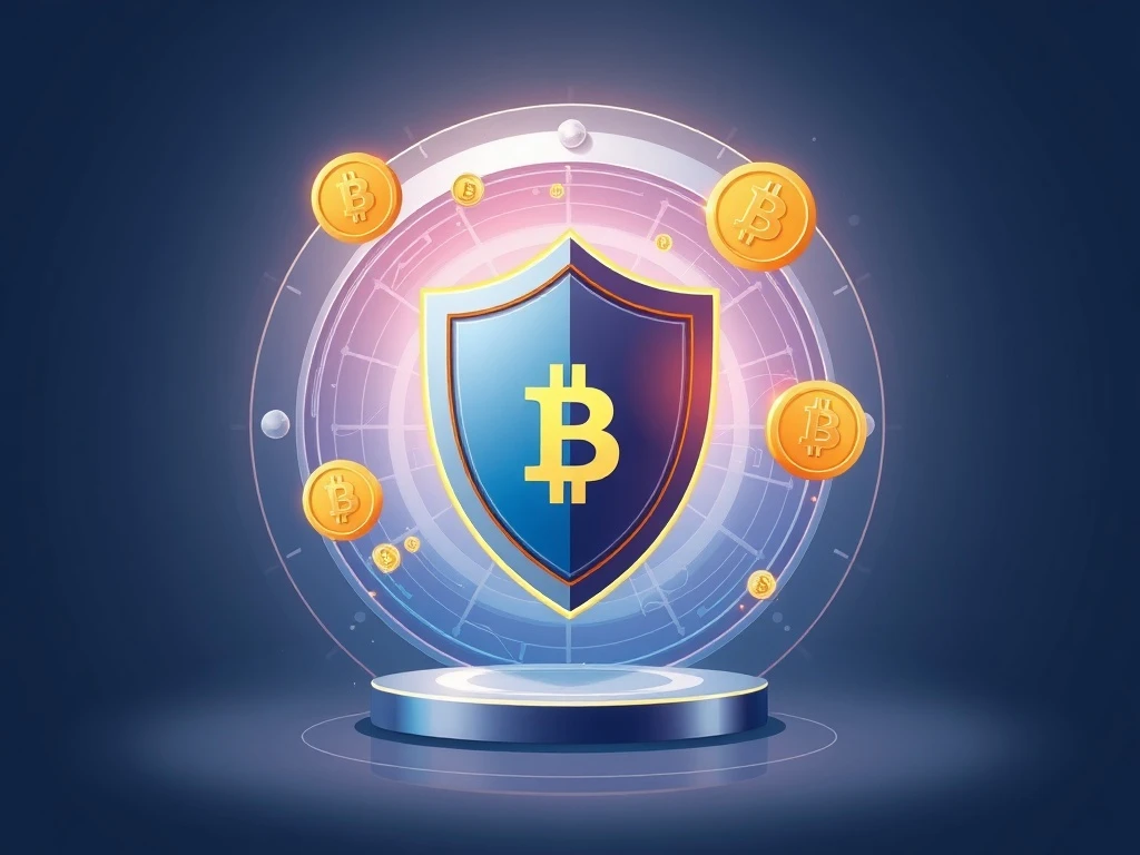 Secure crypto lending platform risk management with blockchain protection and digital security features