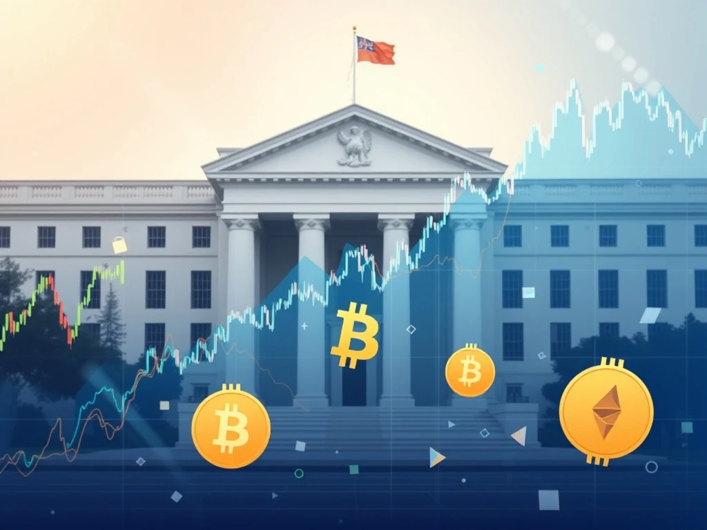 Analyzing crypto market volatility through economic data charts and Federal Reserve policy indicators