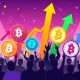 Crypto movements driving massive token valuation growth for five promising digital assets