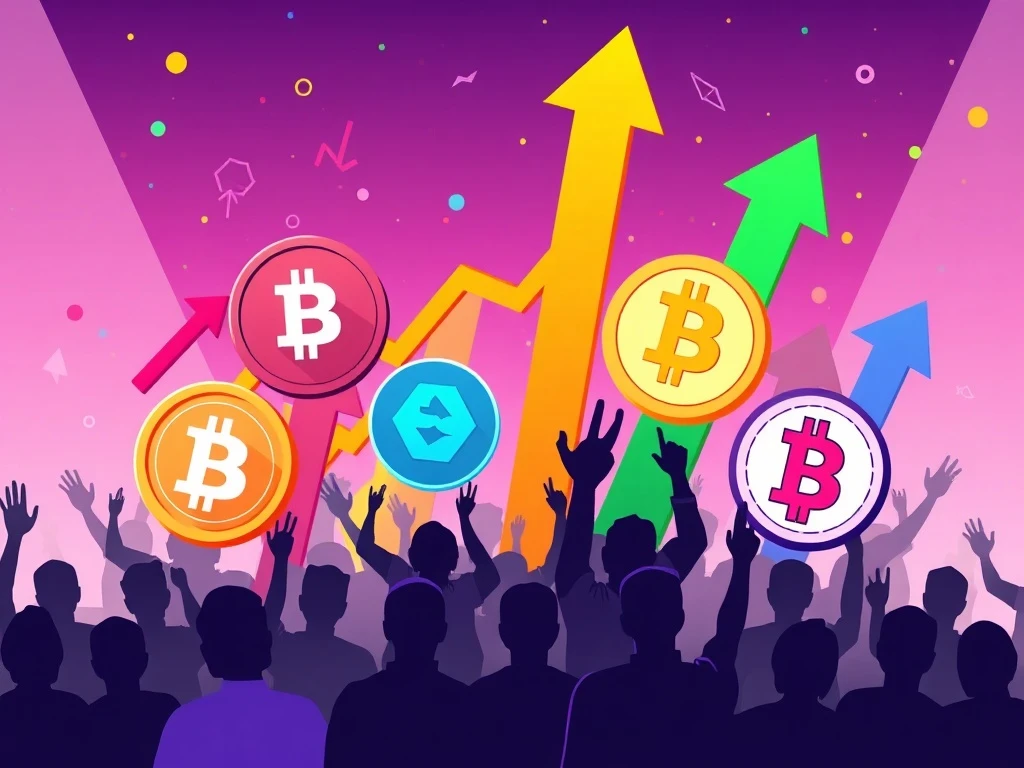 Crypto movements driving massive token valuation growth for five promising digital assets