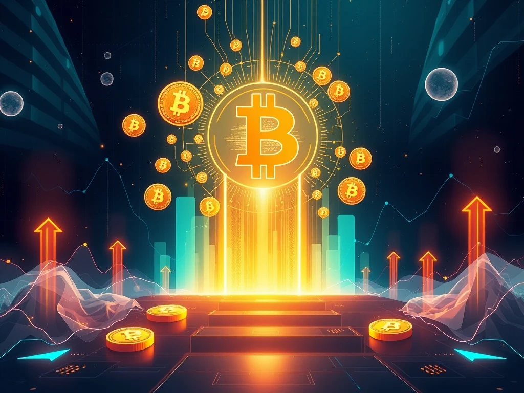 Bitcoin portal gateway revealing crypto opportunity with emerging altcoins and rising market trends