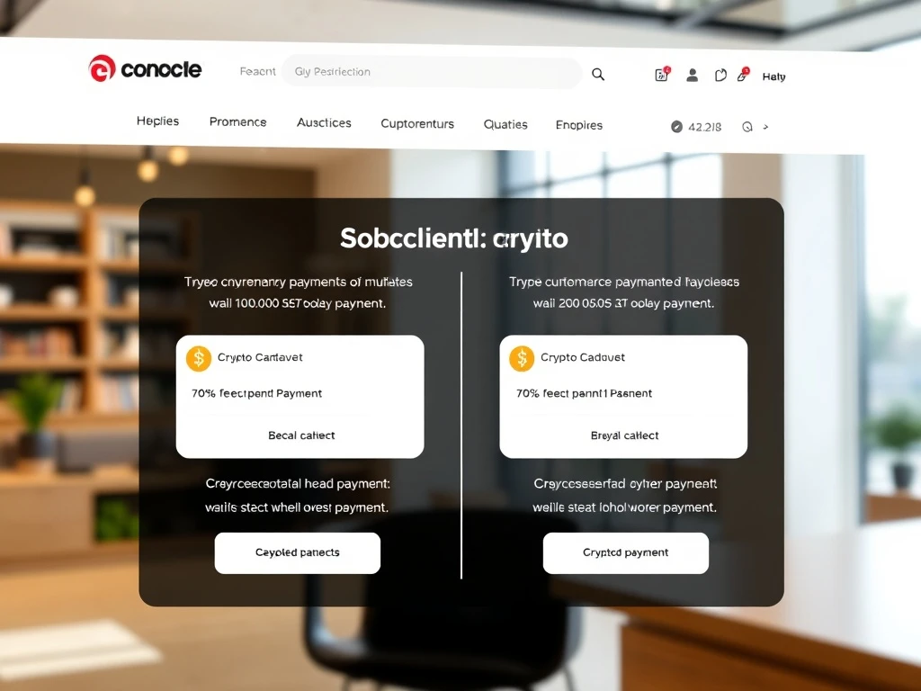 E-commerce store using crypto payment solutions to reduce transaction costs by 70%