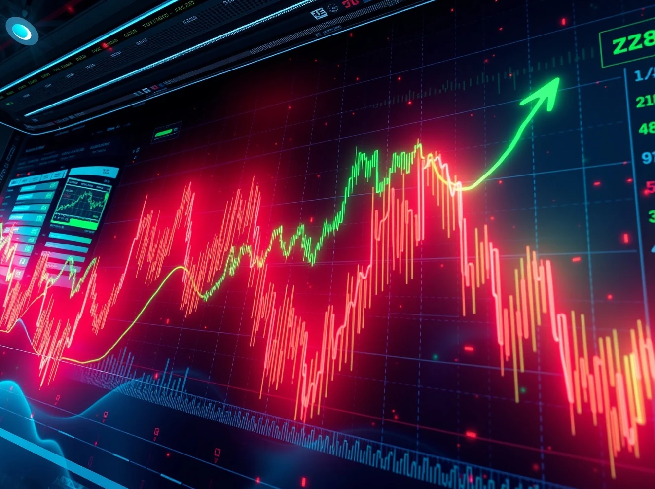 Market volatility triggering crypto perpetual futures liquidations across major digital assets