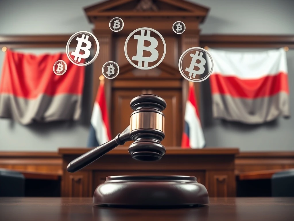 Crypto regulation enforcement showing Dutch authorities penalizing exchange for compliance failures