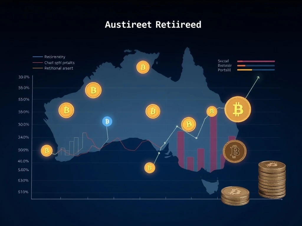 Australian crypto retirement investment strategy showing balanced portfolio integration