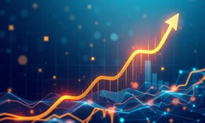 Dynamic visualization of the ongoing crypto surge transforming modern investment landscape with digital assets
