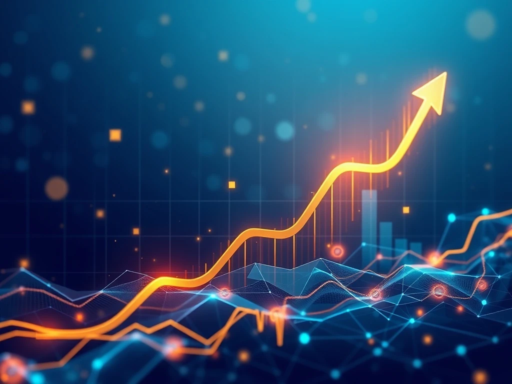 Dynamic visualization of the ongoing crypto surge transforming modern investment landscape with digital assets