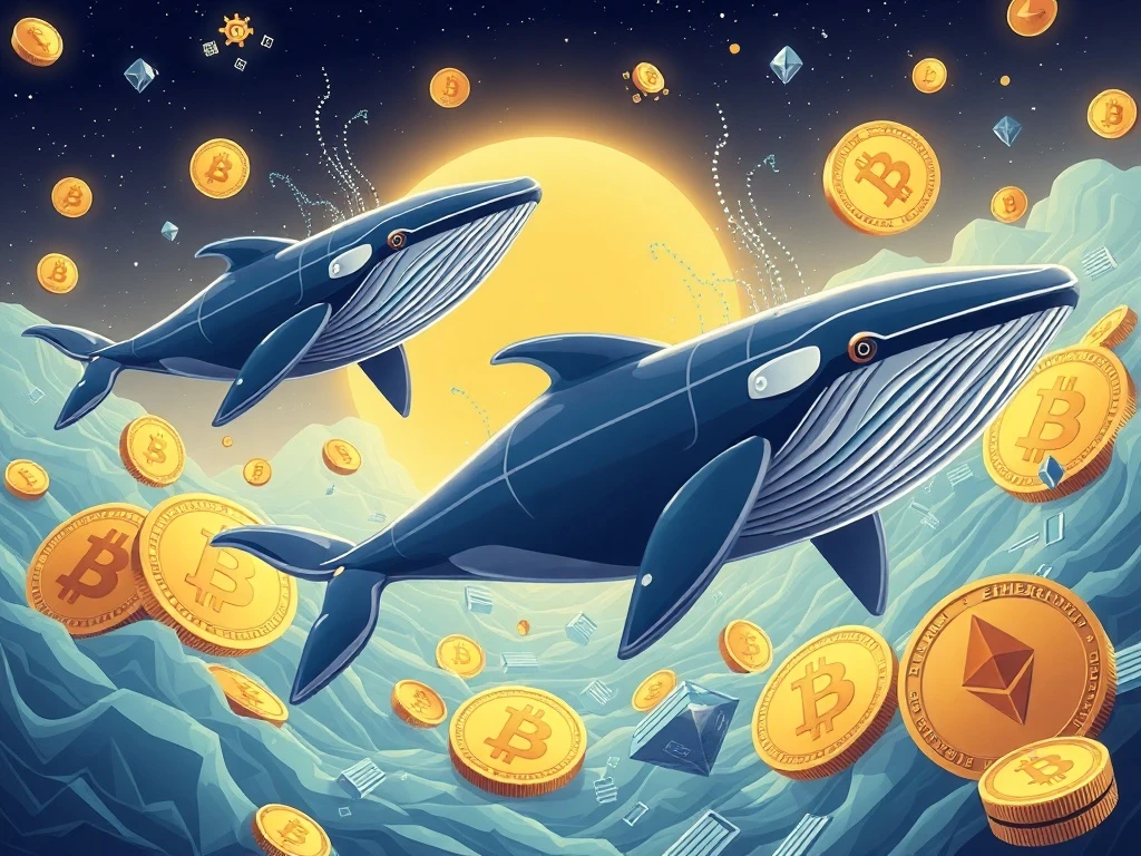 Crypto whales transferring billions between Bitcoin and Ethereum markets