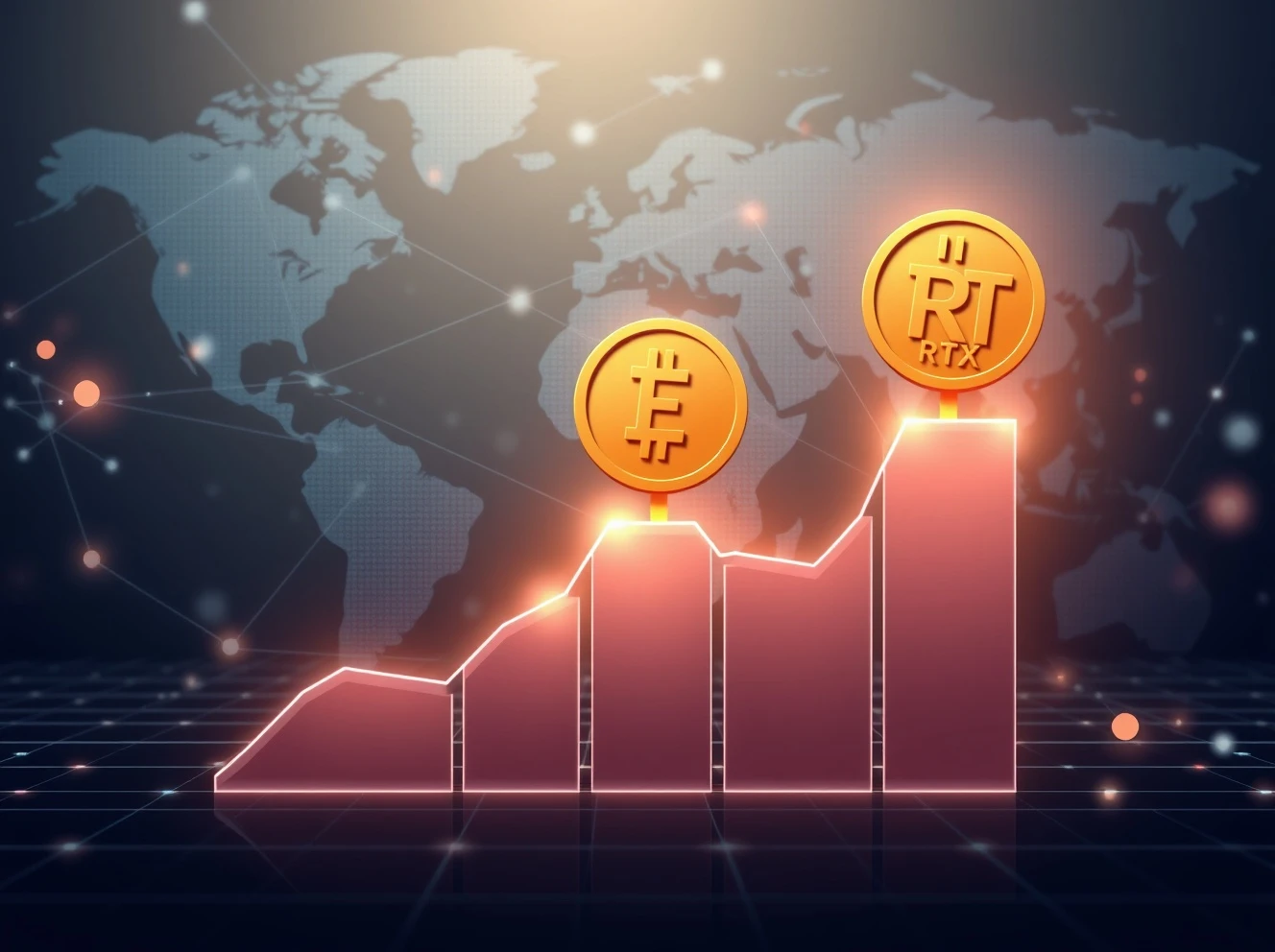 Cryptocurrency investment 2025 comparison showing SOL, ETH and RTX performance analysis with growth projections