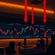Cryptocurrency volatility analysis showing MUBARAK's dramatic 7452% price collapse