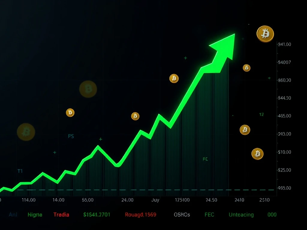 CVX cryptocurrency dramatic price surge chart showing massive 124% gain