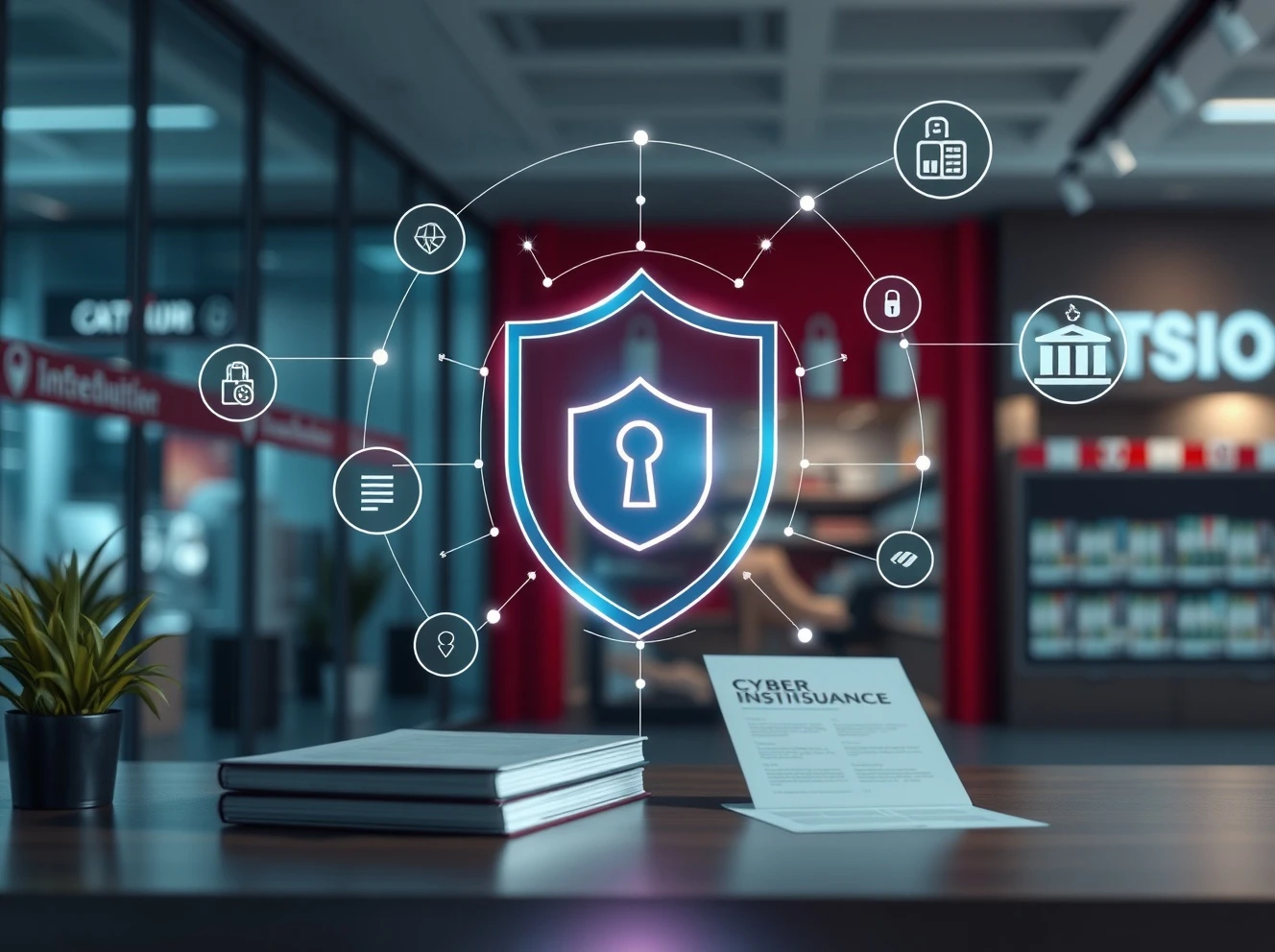 Cyber insurance protection for retail businesses against digital threats and data breaches