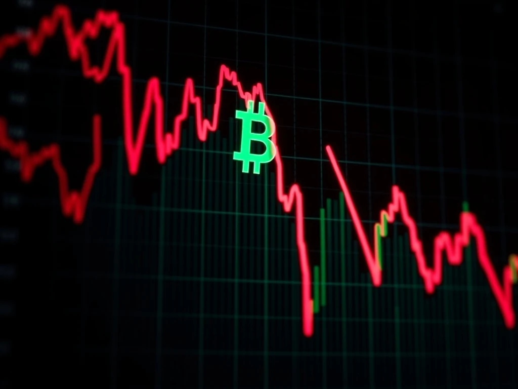 Dramatic CYBER token price crash showing extreme cryptocurrency volatility and market downturn