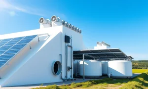 DACLab's innovative direct air capture facility removing CO2 with reduced energy consumption