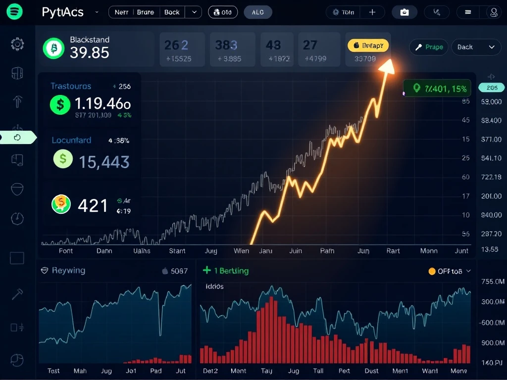 DASH price surge chart showing dramatic 162% increase with technical indicators