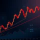 DATA token catastrophic price collapse showing extreme bearish momentum and broken technical support levels