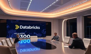 Databricks valuation milestone showing $100 billion achievement in AI technology sector