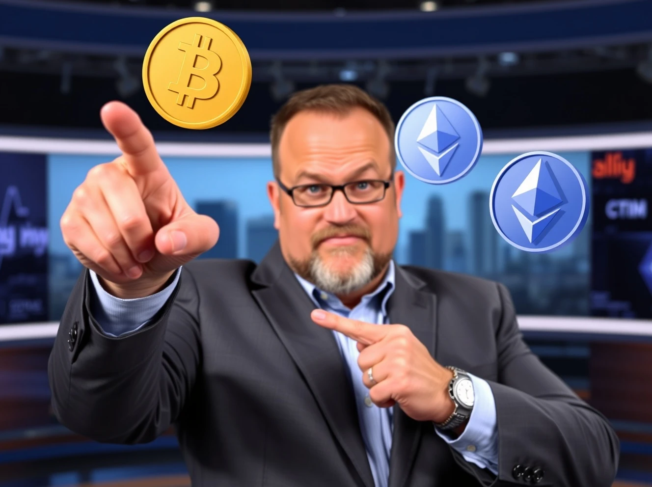Dave Ramsey warning about cryptocurrency risks and investment dangers