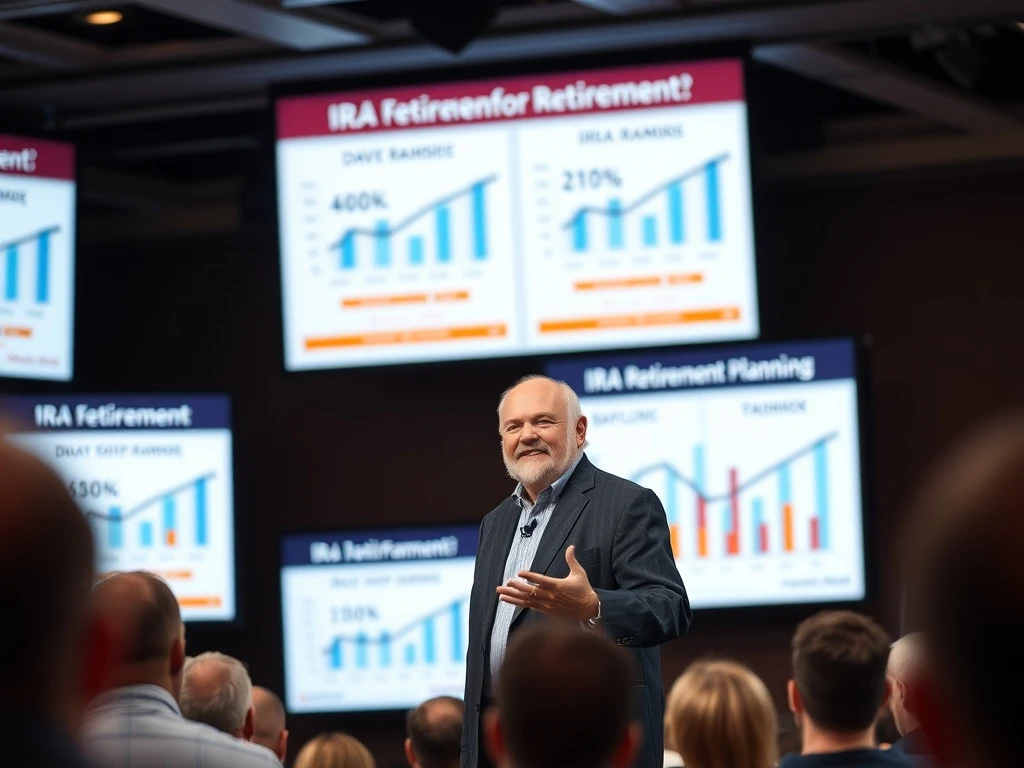 Dave Ramsey discussing critical retirement planning strategies for 401k and IRA accounts