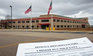 American defense contractor bankruptcy filing impacts national security infrastructure and military supply chains
