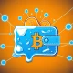 DeFi decentralization crisis showing frozen cryptocurrency wallet with blockchain connections