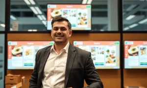 Deliveroo DoorDash takeover announcement with founder transition and business acquisition details
