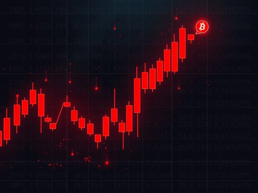 DENT cryptocurrency catastrophic price decline chart showing massive losses
