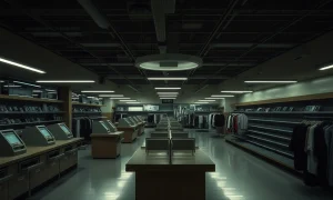 Empty department store closing after months of controversy and financial struggles