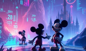 Disney's revolutionary Web3 storytelling platform integrating blockchain technology with economic data streams