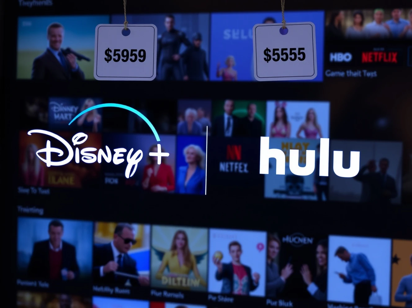 Disney+ price increase announcement showing new subscription costs
