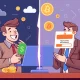 DNSBTC cloud mining platform showing divided investor experiences with profits and risks