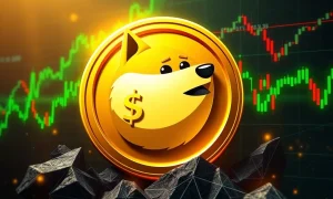 Dogecoin breakout analysis showing critical $0.23 resistance level and potential price movement