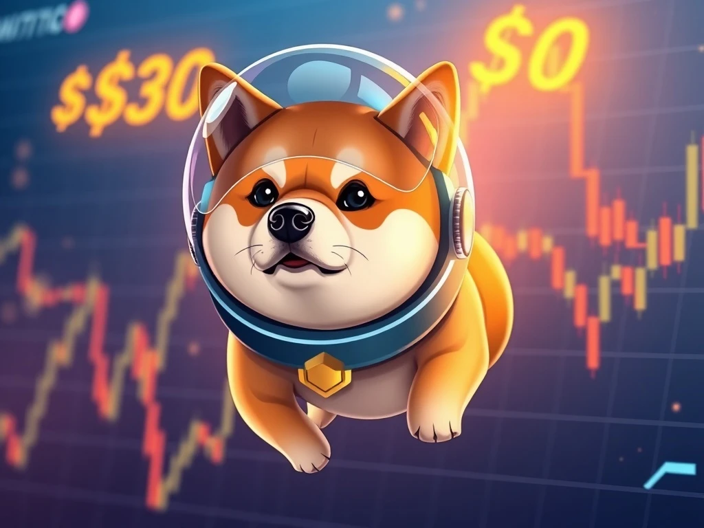Dogecoin price analysis showing critical $0.30 resistance level with whale activity and ETF speculation indicators