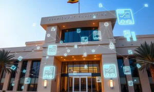 Dubai Courts implementing secure blockchain records for transparent legal documentation and dispute resolution