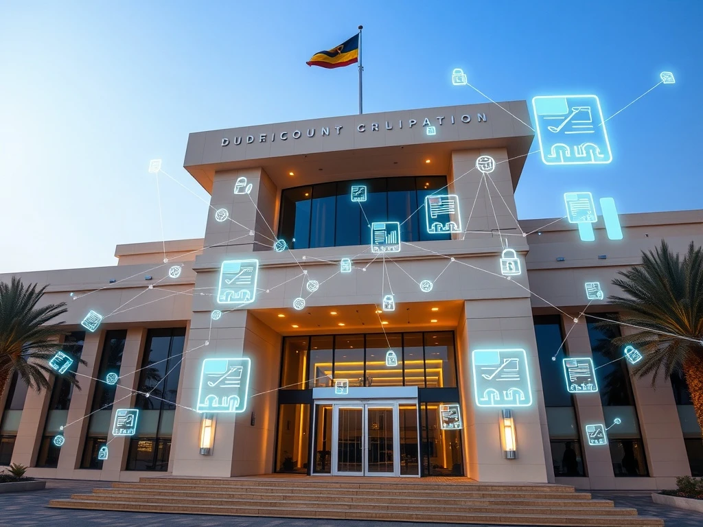 Dubai Courts implementing secure blockchain records for transparent legal documentation and dispute resolution