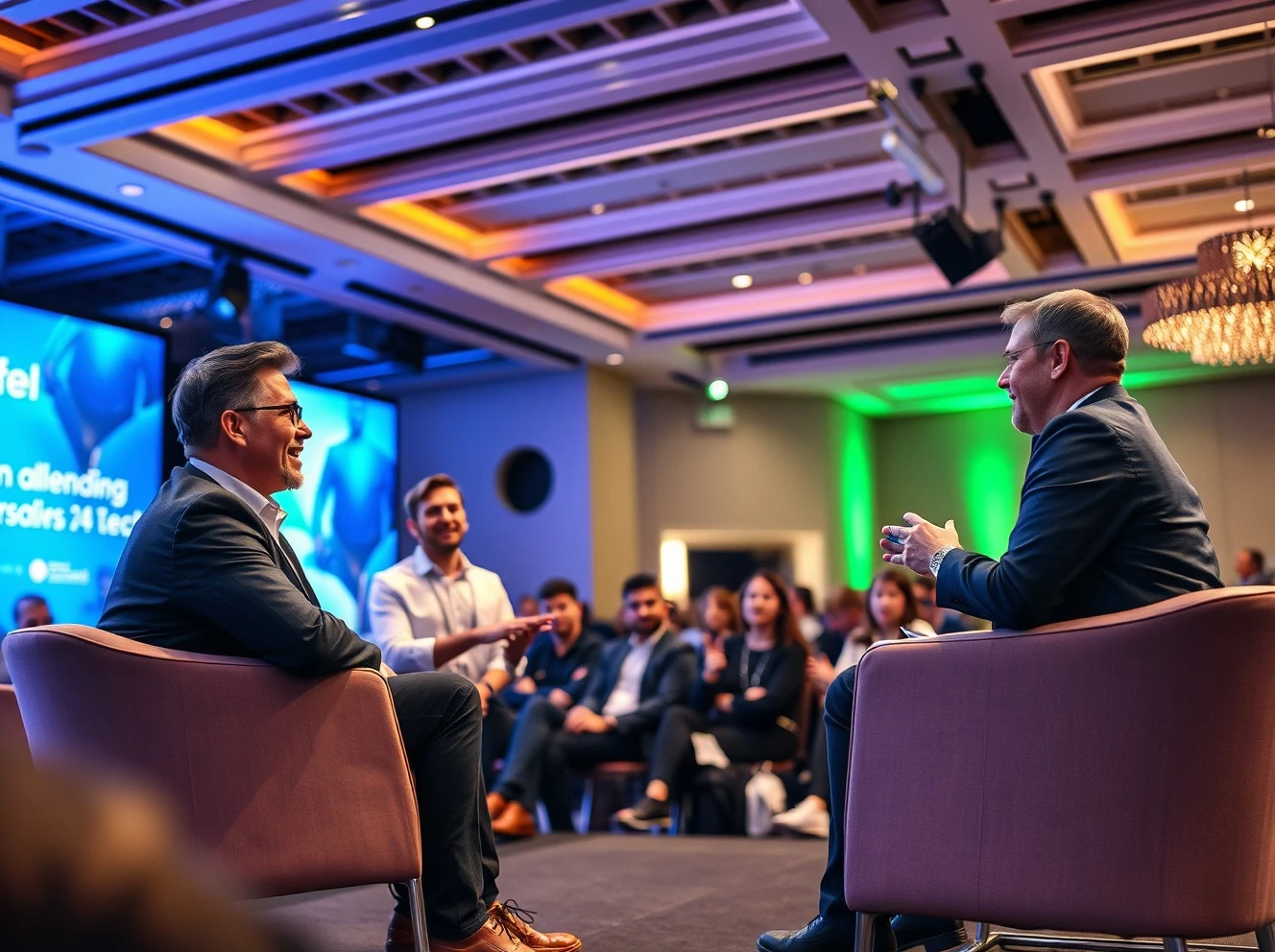 Early-stage investors sharing insights with founders at StockPil Disrupt 2025 conference