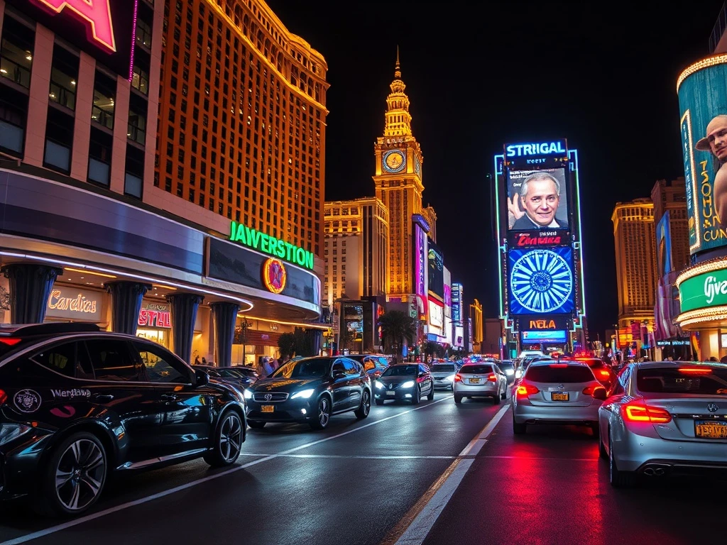 Elon Musk's innovative Las Vegas Strip project transforming urban transportation with futuristic systems