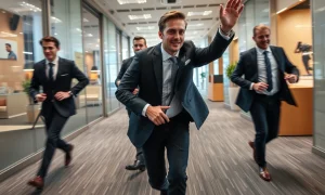 Successful enterprise transformation through bold leadership and rapid organizational change