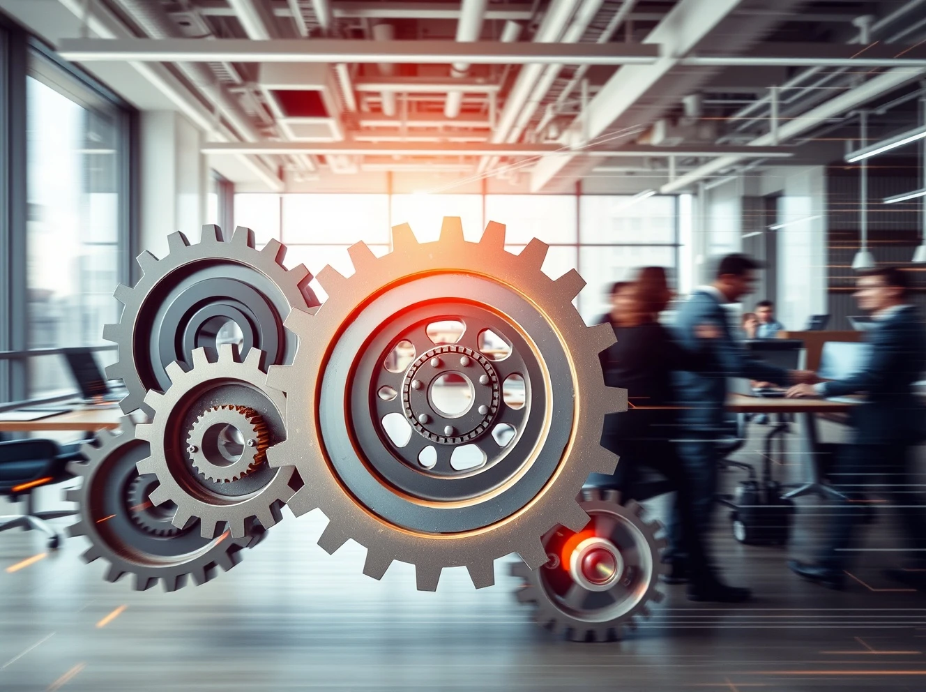 Successful enterprise transformation through accelerated change and clear leadership alignment