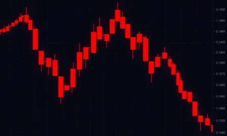 ETC cryptocurrency price chart showing catastrophic 1791.7% yearly decline with broken support levels