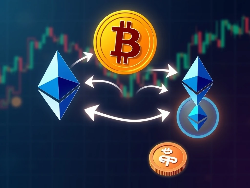 ETH/BTC ratio analysis showing capital flow from Bitcoin to Ethereum and altcoin opportunities